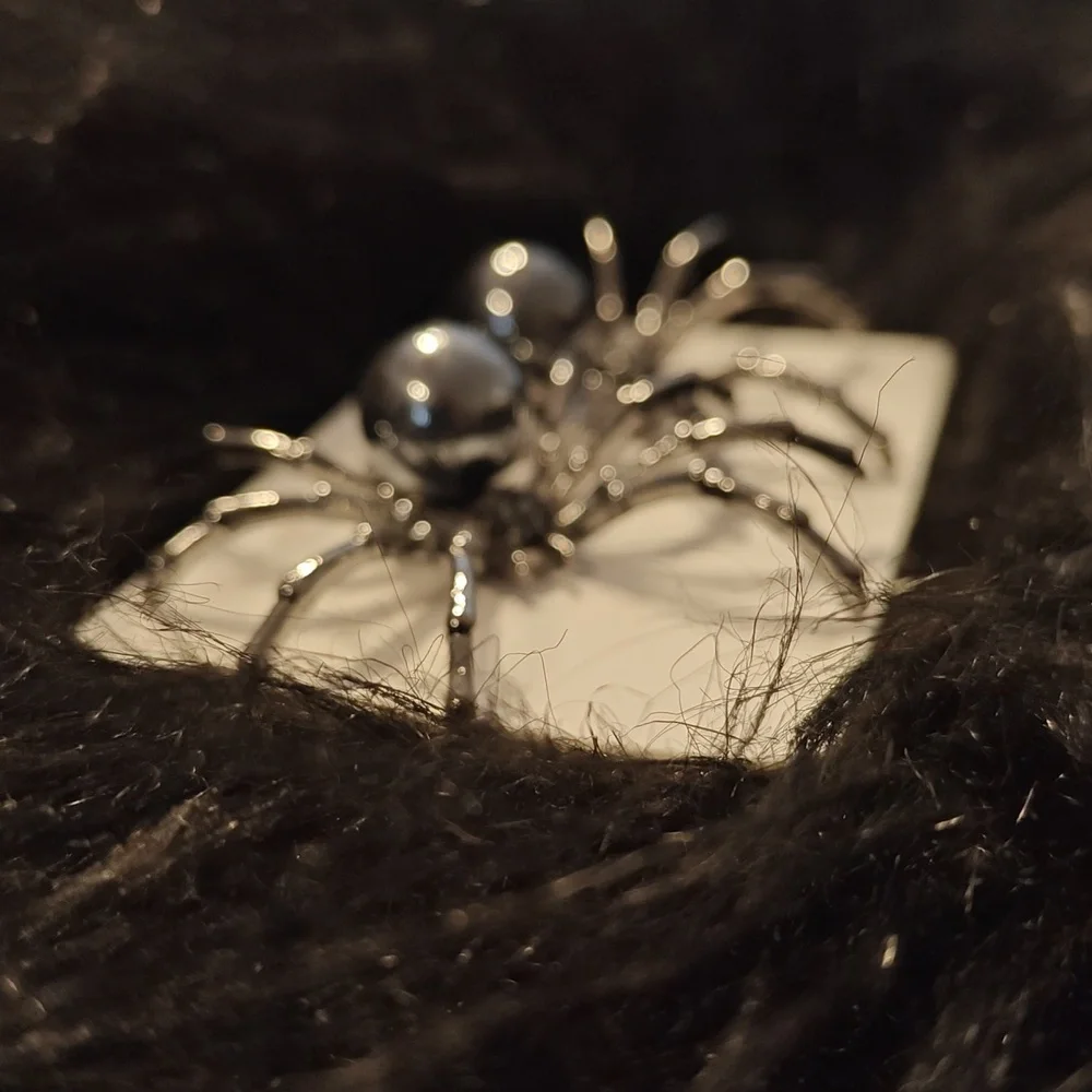 NWOT Spider earrings